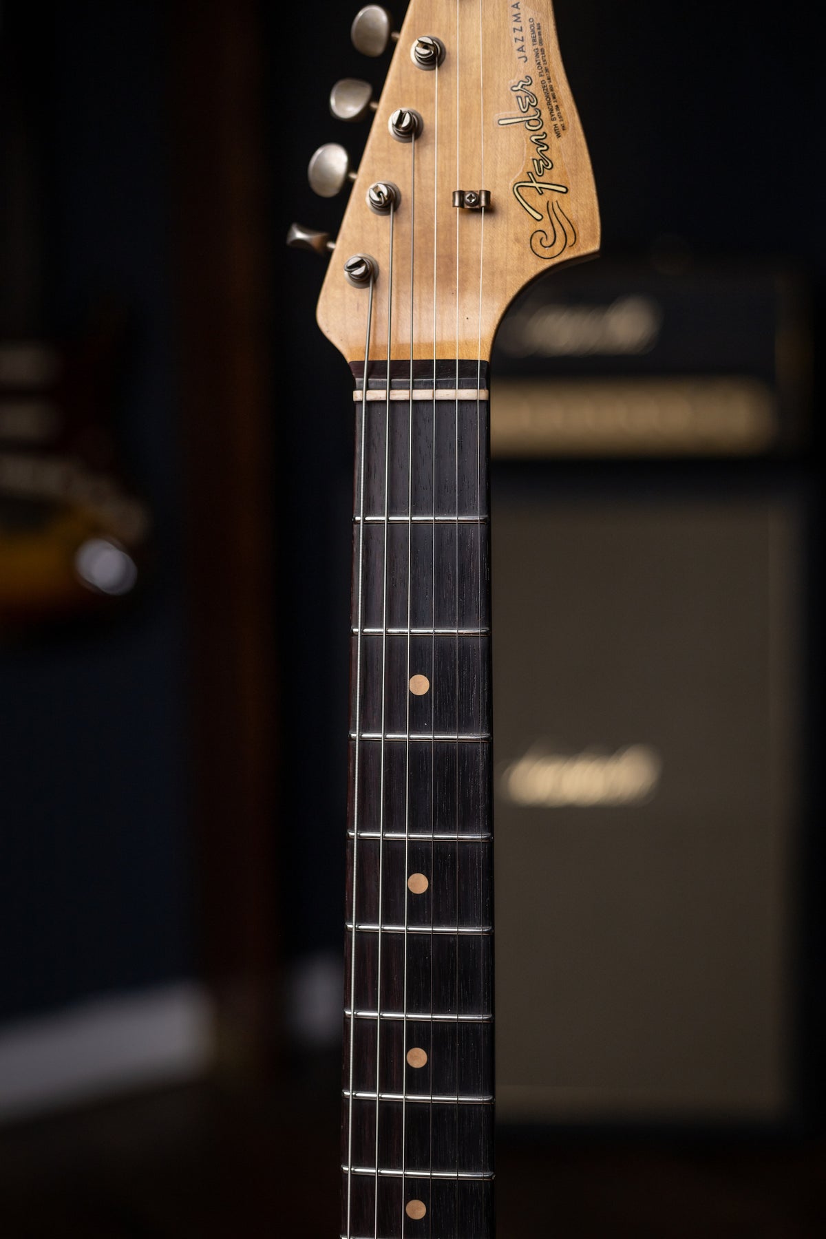 2025 Fender Custom Shop Journeyman 1959 250K Jazzmaster Electric Guitar - Aged Dakota Red