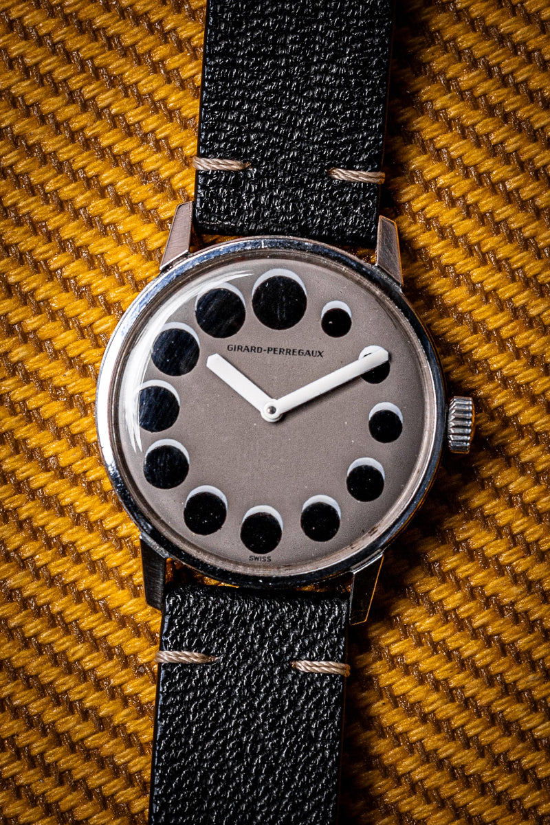 Girard Perregaux Playboy Moon Dial Circa 1960s