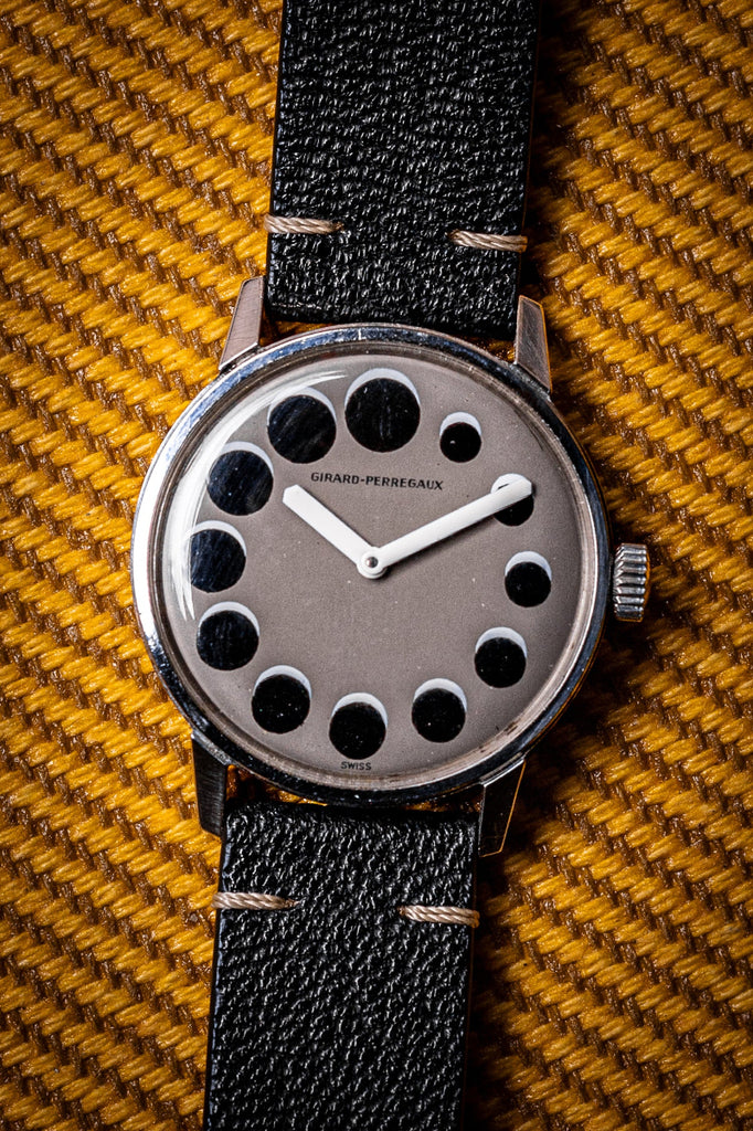 Girard Perregaux Playboy Moon Dial Circa 1960s