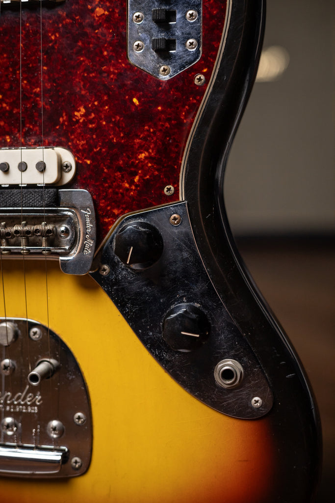 1966 Fender Jaguar Electric Guitar - Sunburst