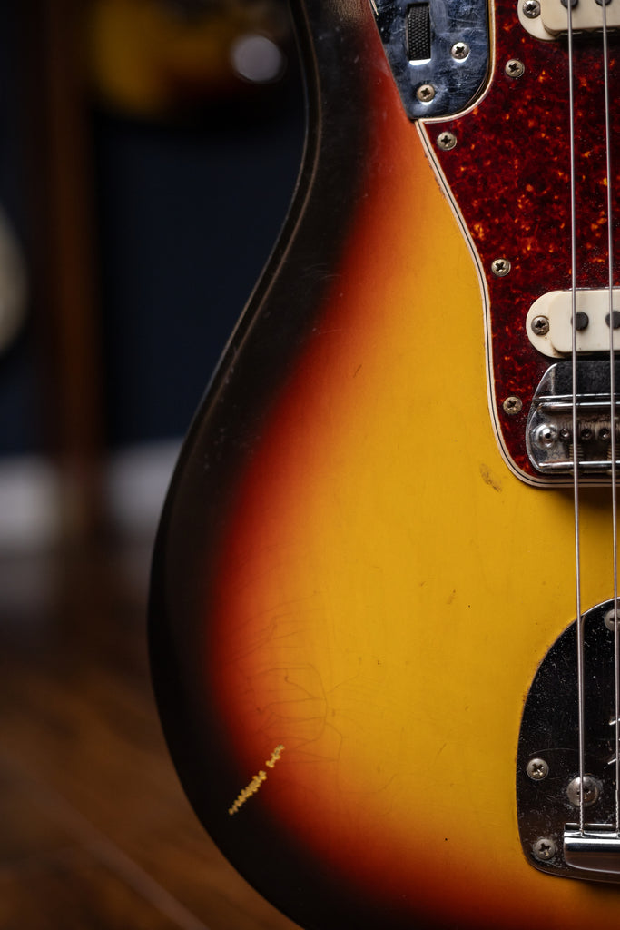 1966 Fender Jaguar Electric Guitar - Sunburst