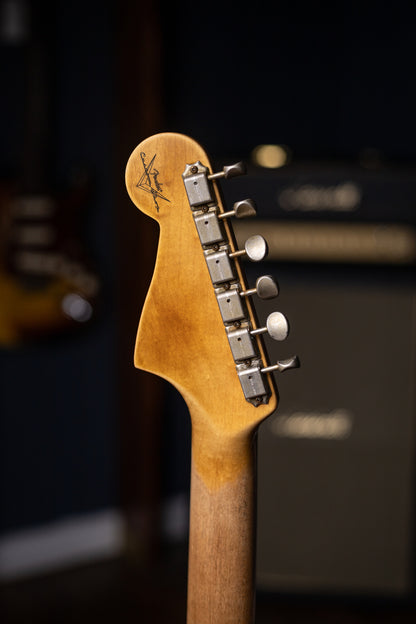 2025 Fender Custom Shop Journeyman 1959 250K Jazzmaster Electric Guitar - Aged Dakota Red