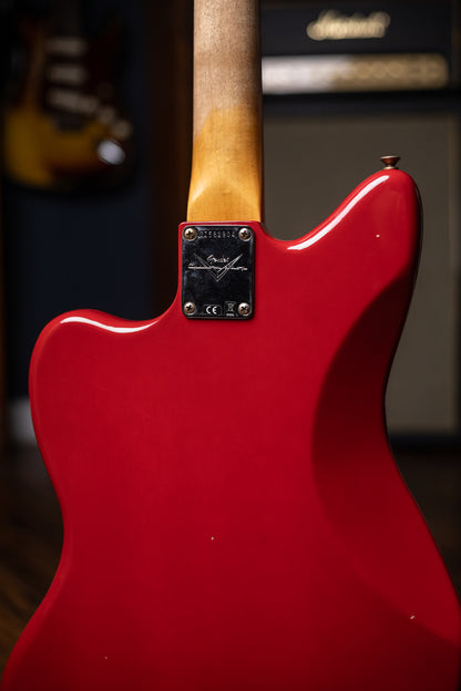 2025 Fender Custom Shop Journeyman 1959 250K Jazzmaster Electric Guitar - Aged Dakota Red