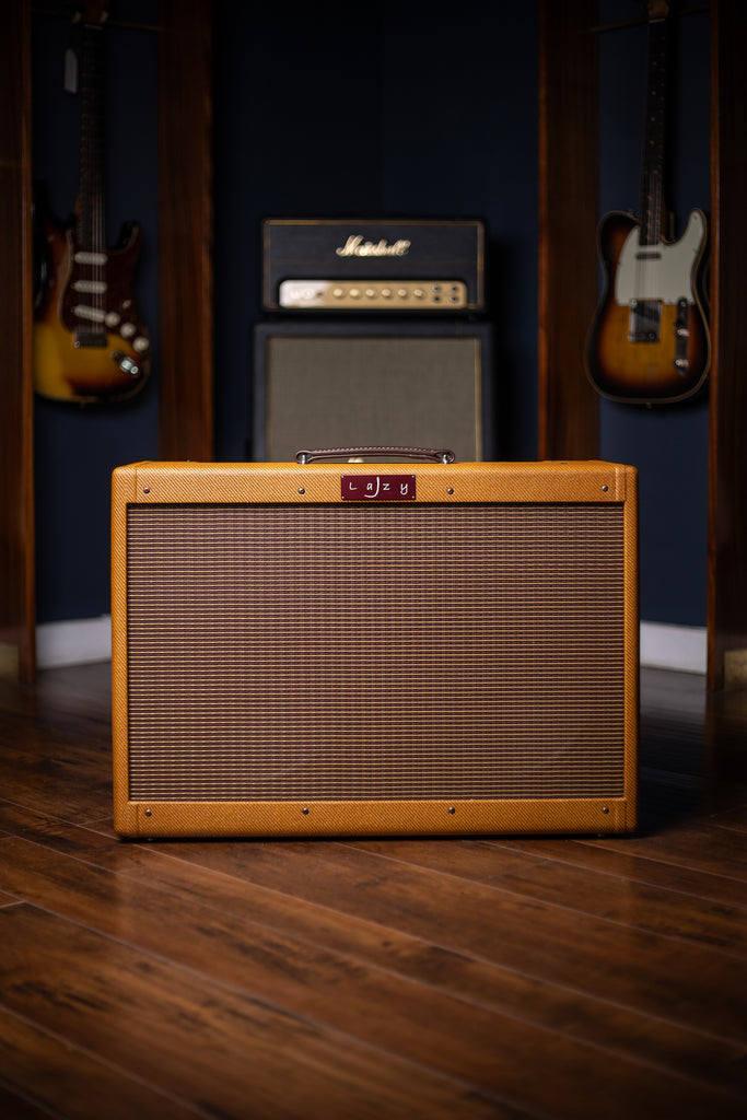 Used Lazy J J80 2 x 12" Combo Amp - Tweed