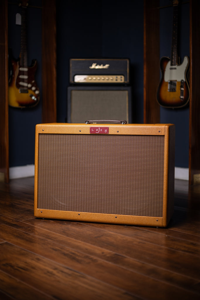 Used Lazy J J80 2 x 12" Combo Amp - Tweed