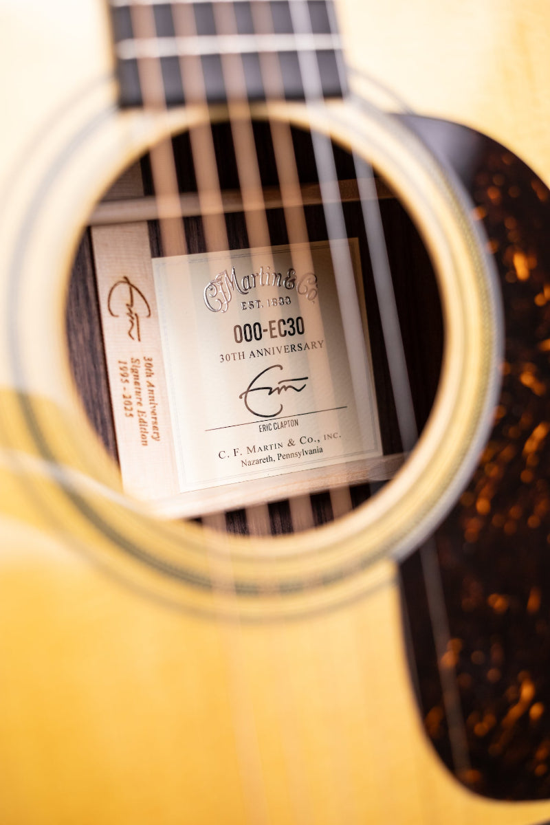 Martin 000-EC 30th Anniversary Eric Clapton Signature Acoustic Guitar - Antique Toner