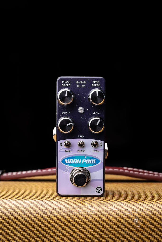 Pigtronix Moon Pool Tremvelope Phaser Micro Pedal