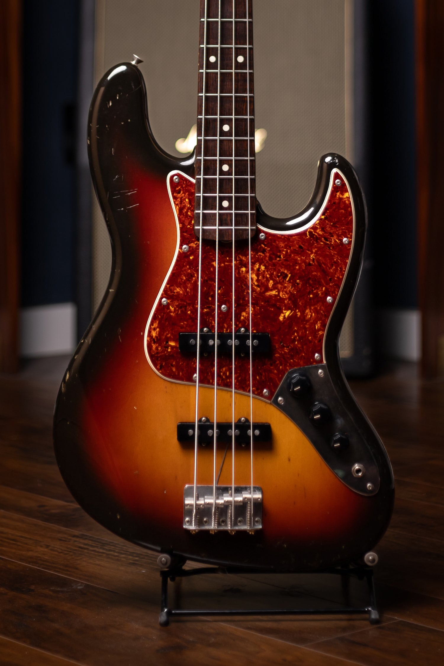 1982 Fender JB-62 Jazz Bass MIJ - Sunburst
