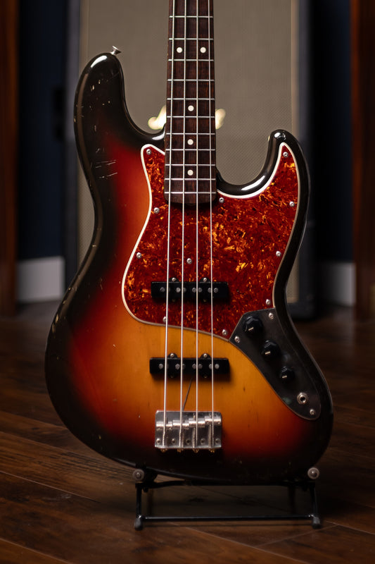 1982 Fender JB-62 Jazz Bass MIJ - Sunburst