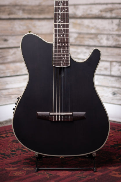 Ibanez TOD10N Tim Henson Signature Nylon-string Acoustic-Electric Guitar - Black