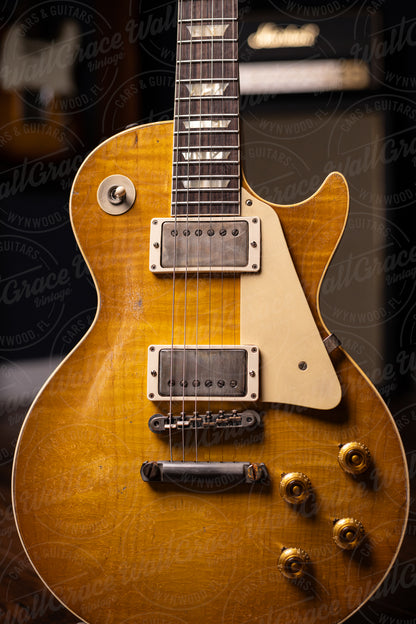 Gibson Custom Shop Murphy Lab 1959 Les Paul Standard Reissue Ultra Heavy Aged Electric Guitar - Lemon Burst