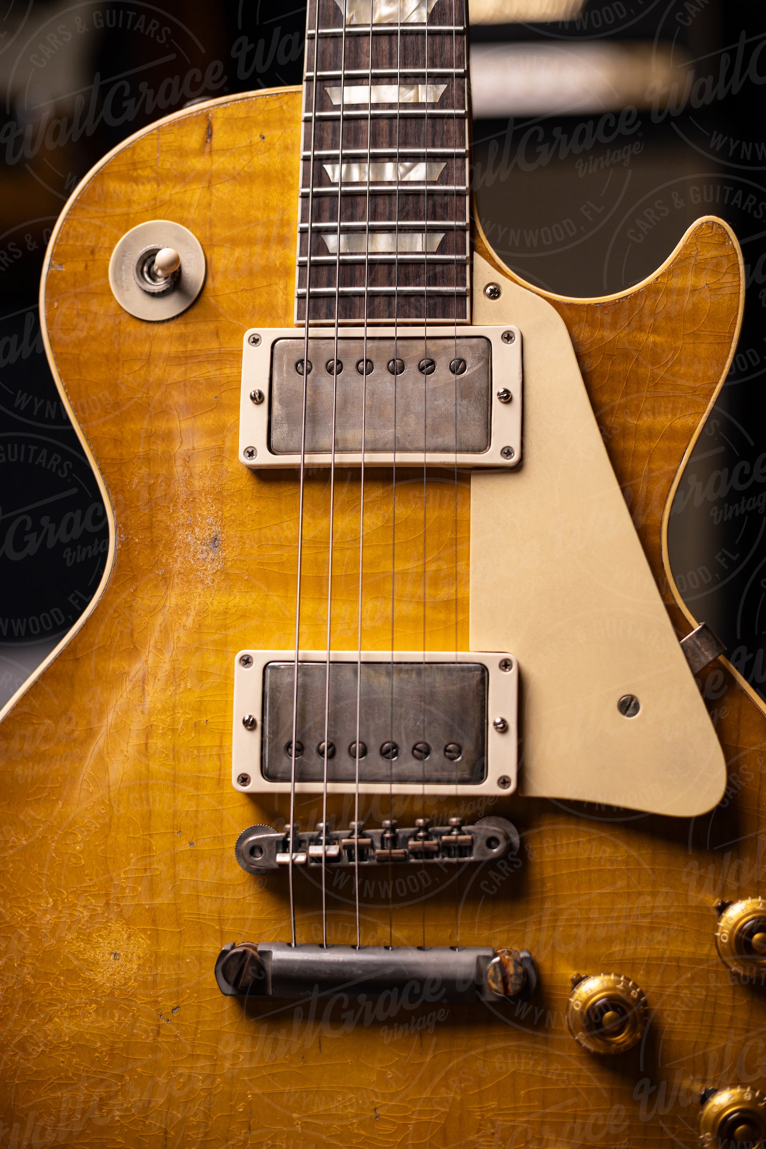 Gibson Custom Shop Murphy Lab 1959 Les Paul Standard Reissue Ultra Heavy Aged Electric Guitar - Lemon Burst