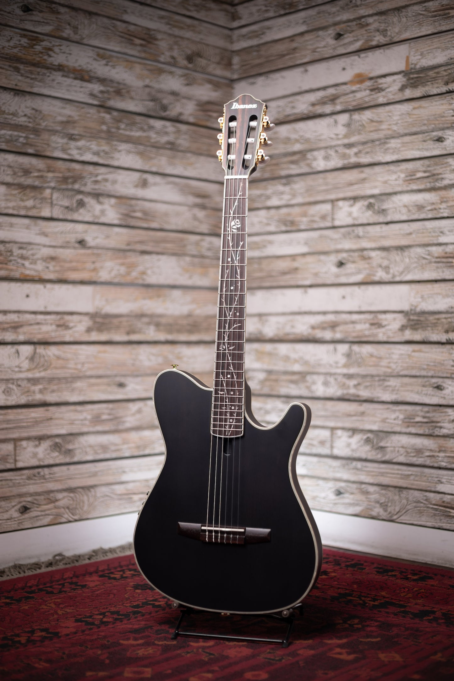 Ibanez TOD10N Tim Henson Signature Nylon-string Acoustic-Electric Guitar - Black