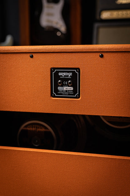Used Orange PPC212-OB 120-watt 2x12 inch Open-back Cabinet