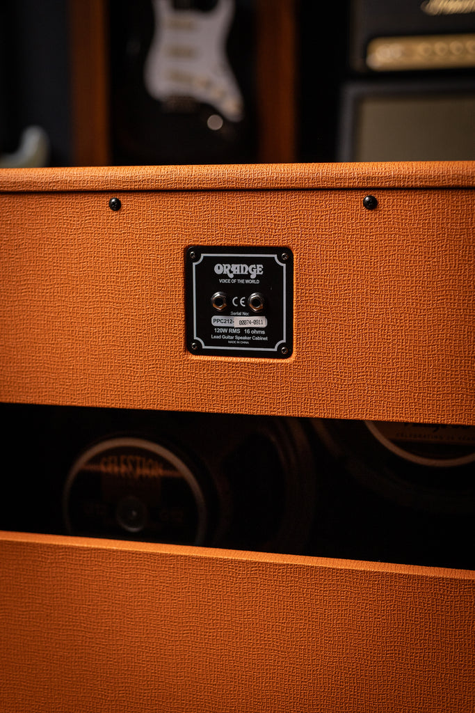 Used Orange PPC212-OB 120-watt 2x12 inch Open-back Cabinet