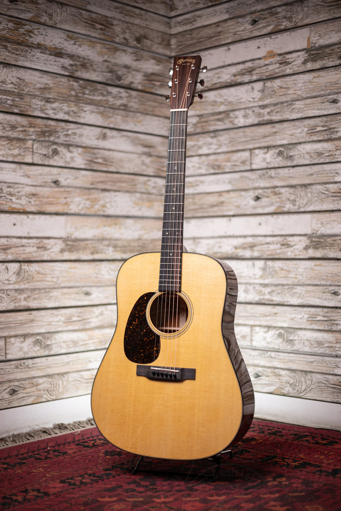 Martin D-18 Left Handed Acoustic Guitar - Natural