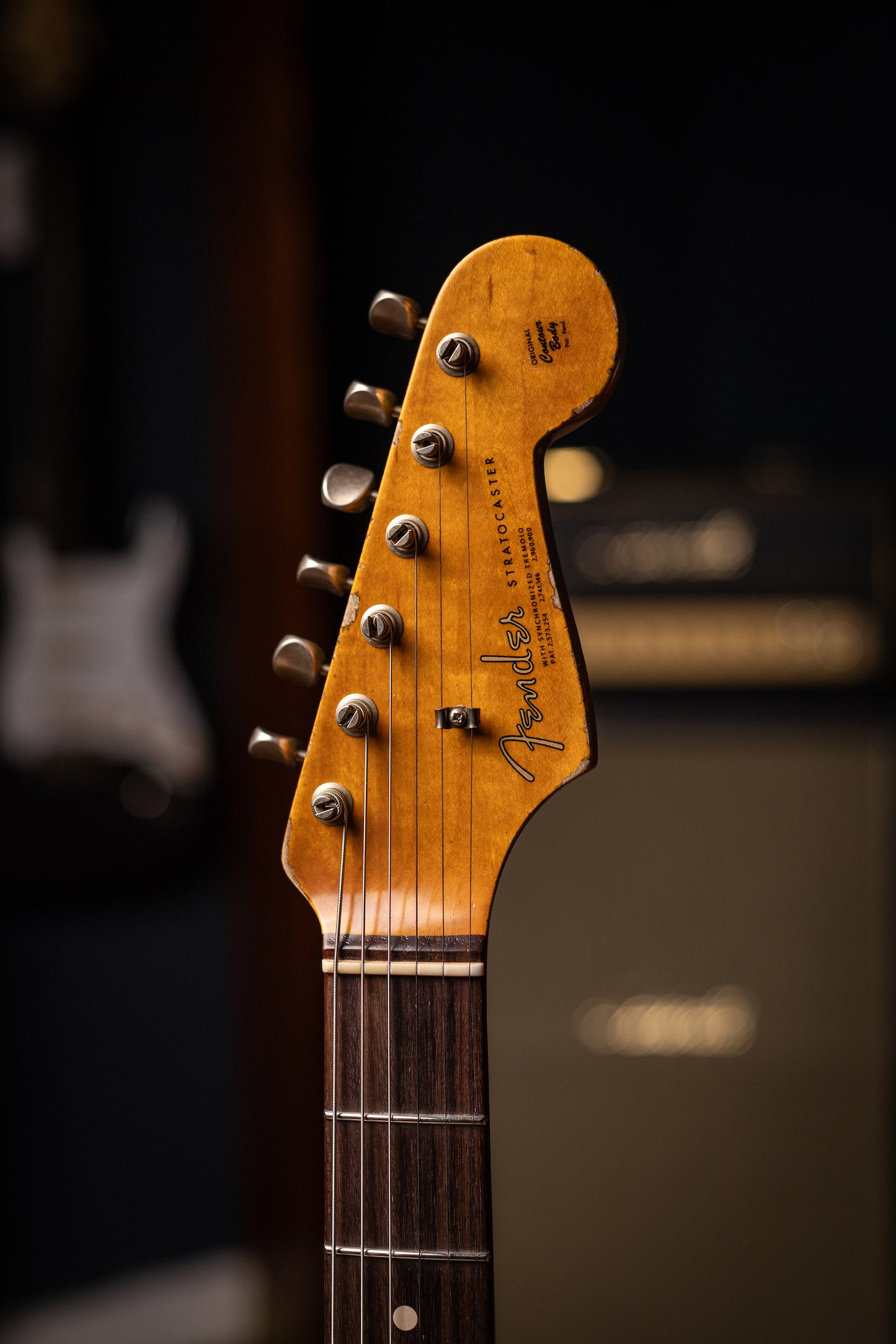 Fender Custom Shop 1963 Stratocaster Electric Guitar - Surf Green over 3-color Sunburst, Super Heavy Relic