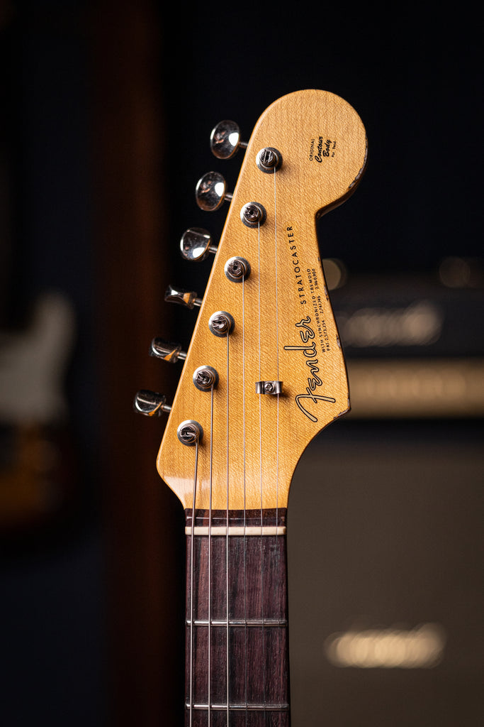 Fender Custom Shop Late-1962 Stratocaster Relic Closet Classic Hardware Electric Guitar - Aged Aztec Gold