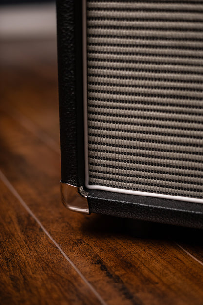 IN STOCK! Two-Rock Traditional Clean 100 Watt 1x12” Tube Combo Amp - Black Bronco, Blues Breaker Cloth, White Piping