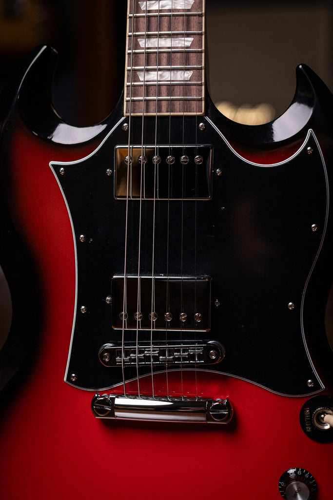 Gibson SG Standard Classic Electric Guitar - Cardinal Red Burst