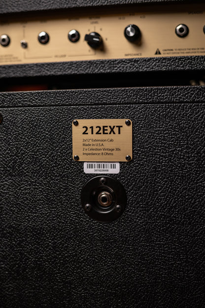 Friedman BE-50 Deluxe 3 Channel 50 Watt Head and 2x12" Speaker Cabinet
