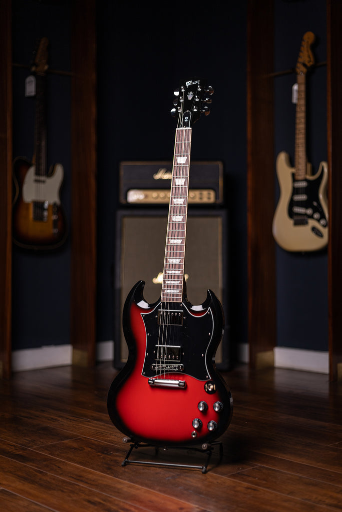 Gibson SG Standard Classic Electric Guitar - Cardinal Red Burst