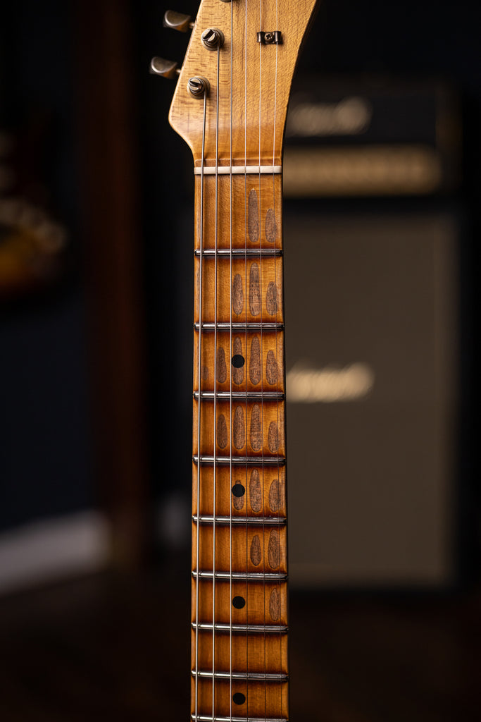 Fender Custom Shop 1965 Telecaster Custom Heavy Relic Electric Guitar - Aged Lake Placid Blue