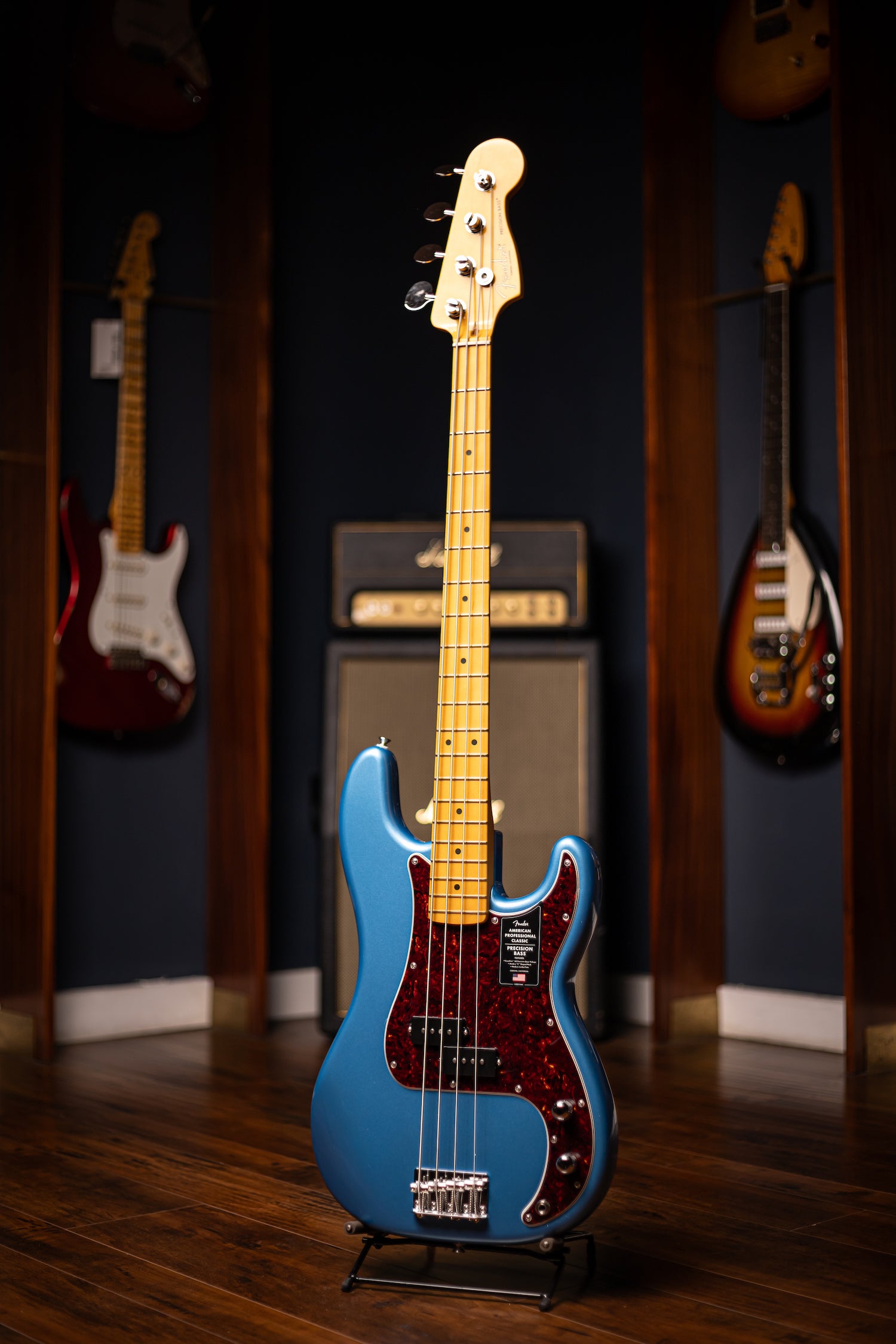 Fender American Professional Classic Precision Bass - Lake Placid Blue