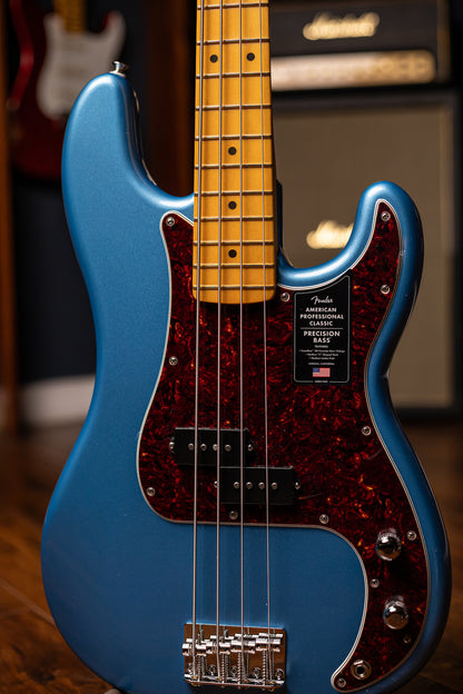 Fender American Professional Classic Precision Bass - Lake Placid Blue