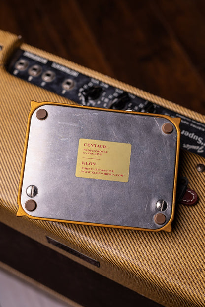 1999 Klon Centaur Gold Overdrive Pedal