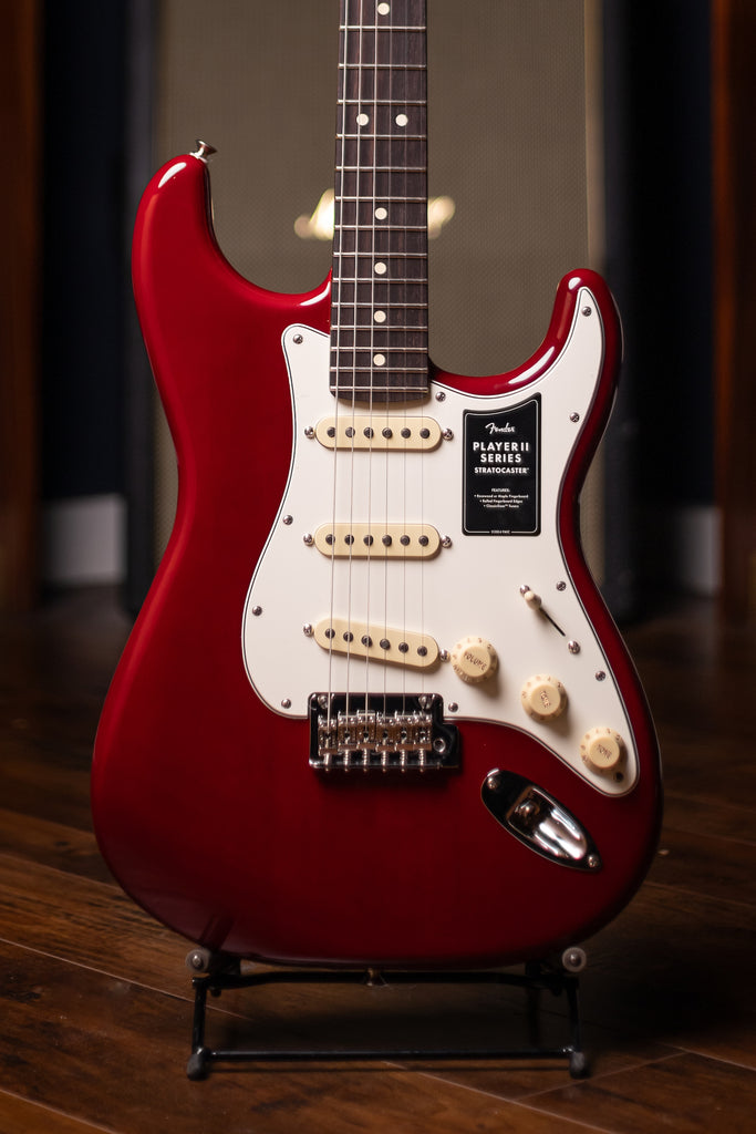 Fender Player II Stratocaster Electric Guitar - Transparent Cherry Burst