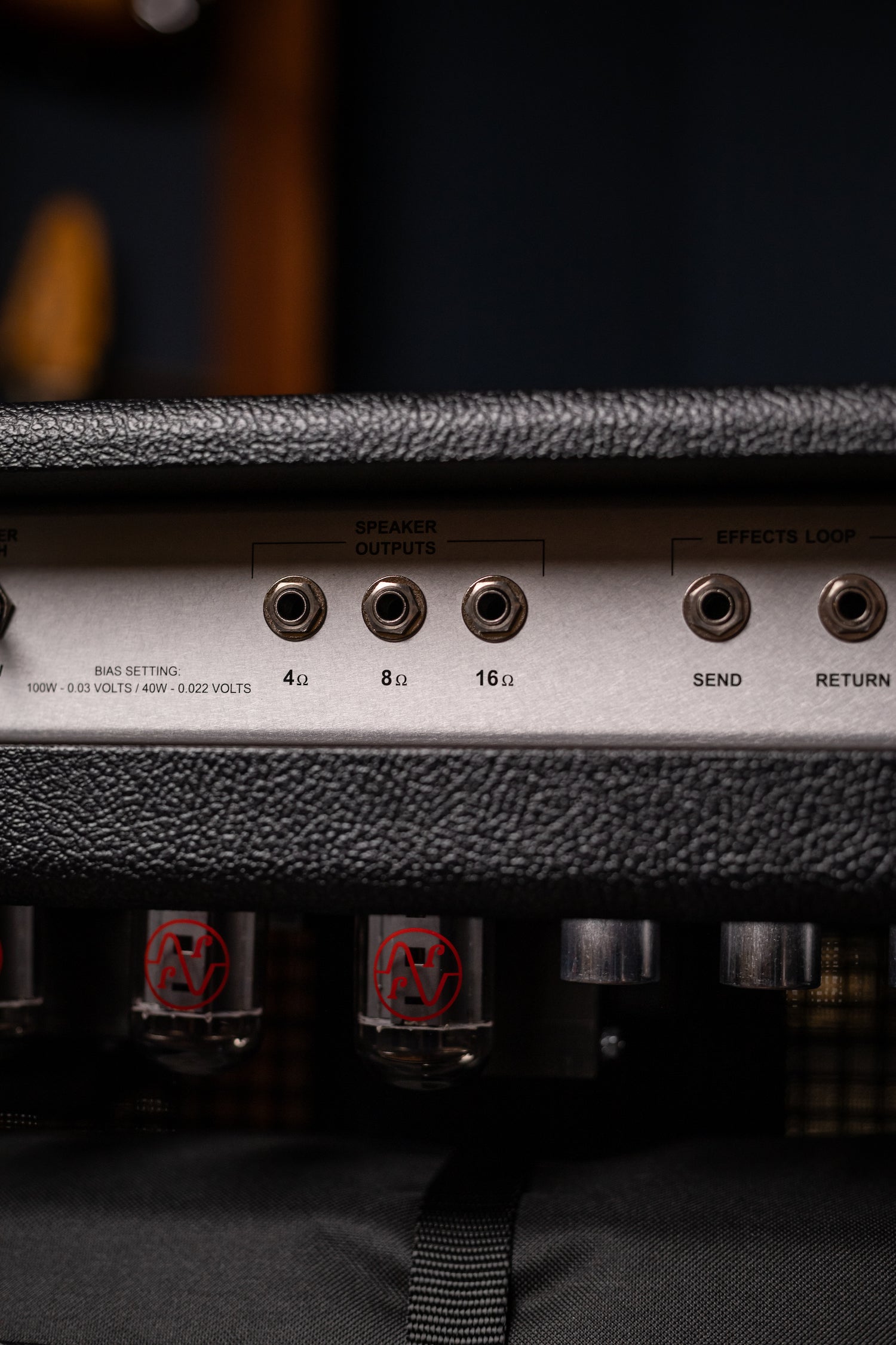 IN-STOCK! - Two-Rock Bloomfield Drive 100/50w Tube Head and Cabinet - Black Bronco Tolex, Large Checked Cloth, White Piping