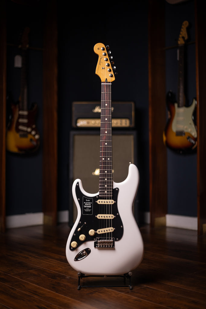 Fender  Player II Stratocaster Left Handed Electric Guitar - Polar White