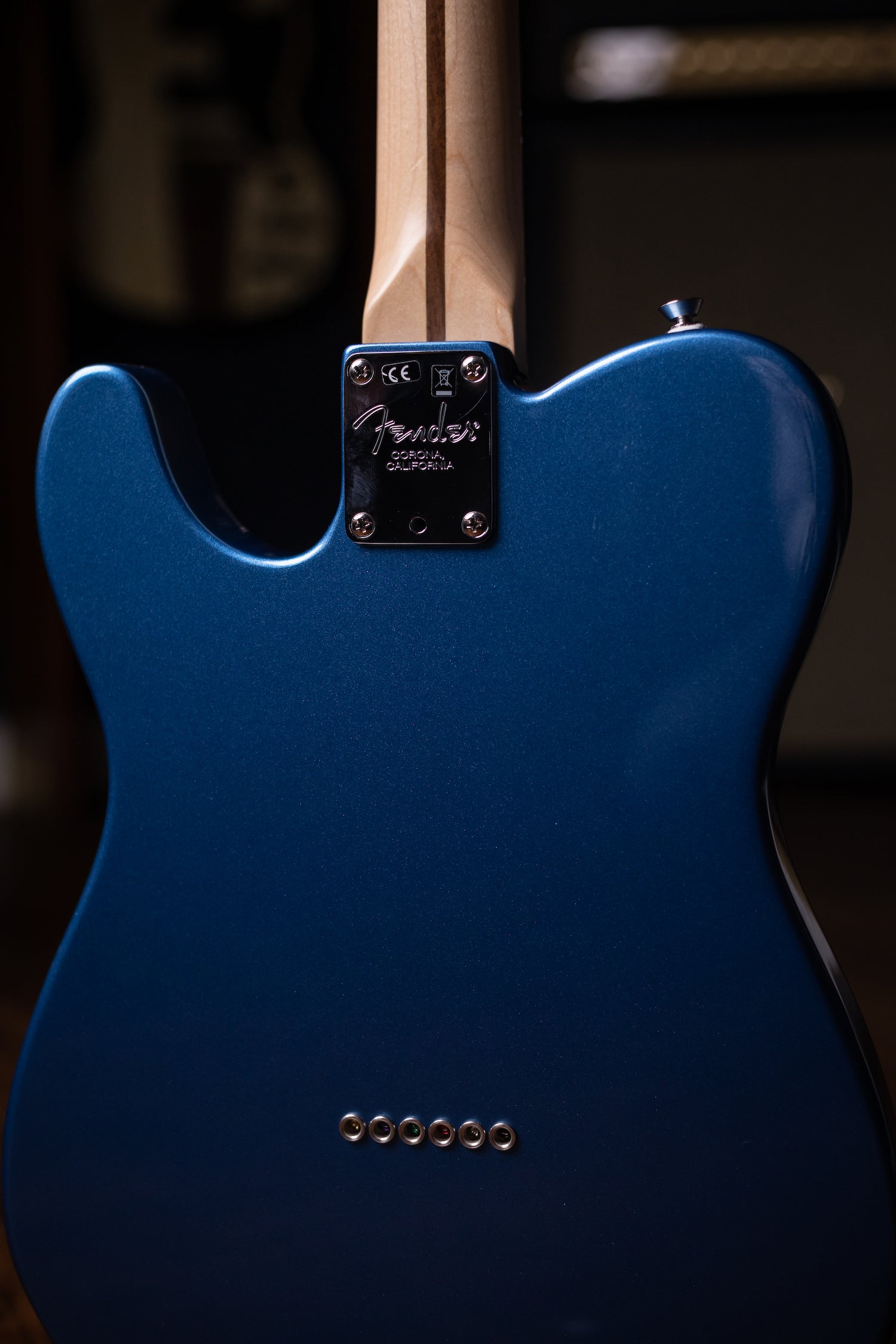 2008 Fender American Professional Telecaster Electric Guitar - Lake Placid