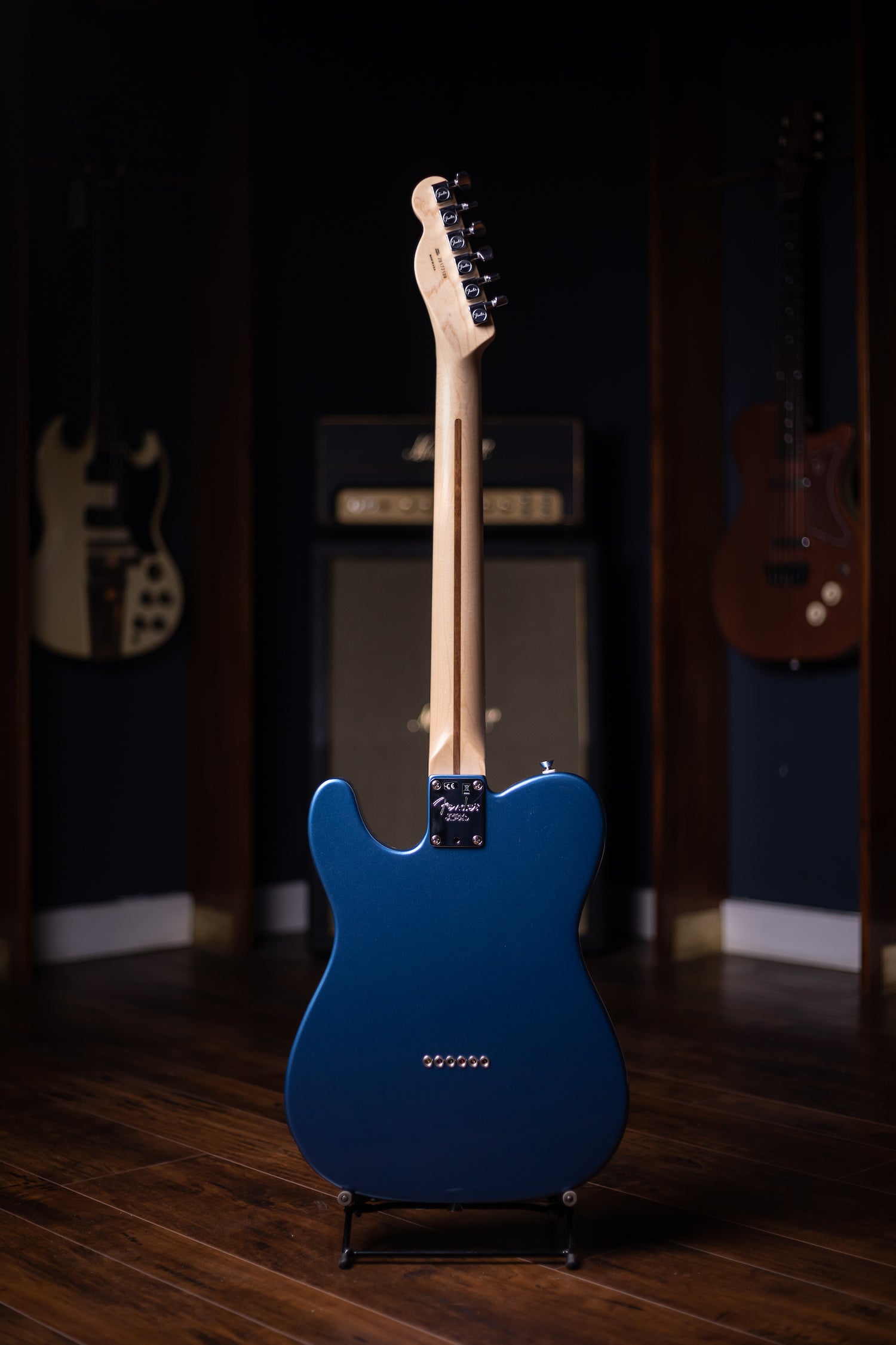 2008 Fender American Professional Telecaster Electric Guitar - Lake Placid