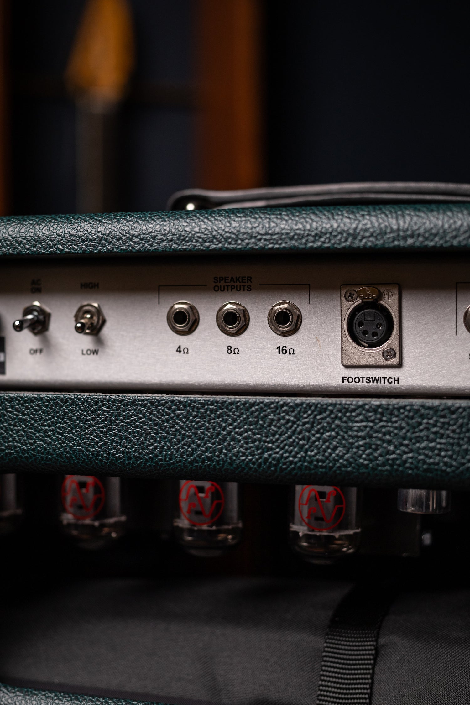 IN STOCK! Two-Rock Classic Reverb 100 Watt Head And 12-65B 2x12 Extension Cabinet - British Green, Salt & Pepper Cloth, White Piping