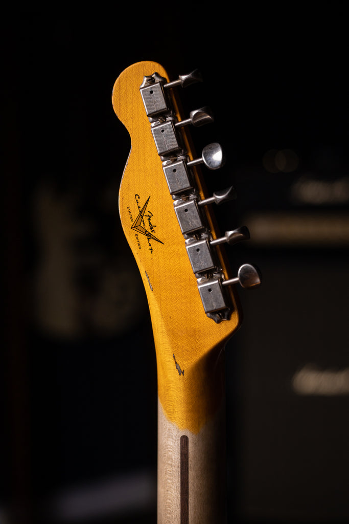 Fender Custom Shop Limited Edition '51 HS Telecaster Heavy Relic Electric Guitar - Aged Butterscotch Blonde