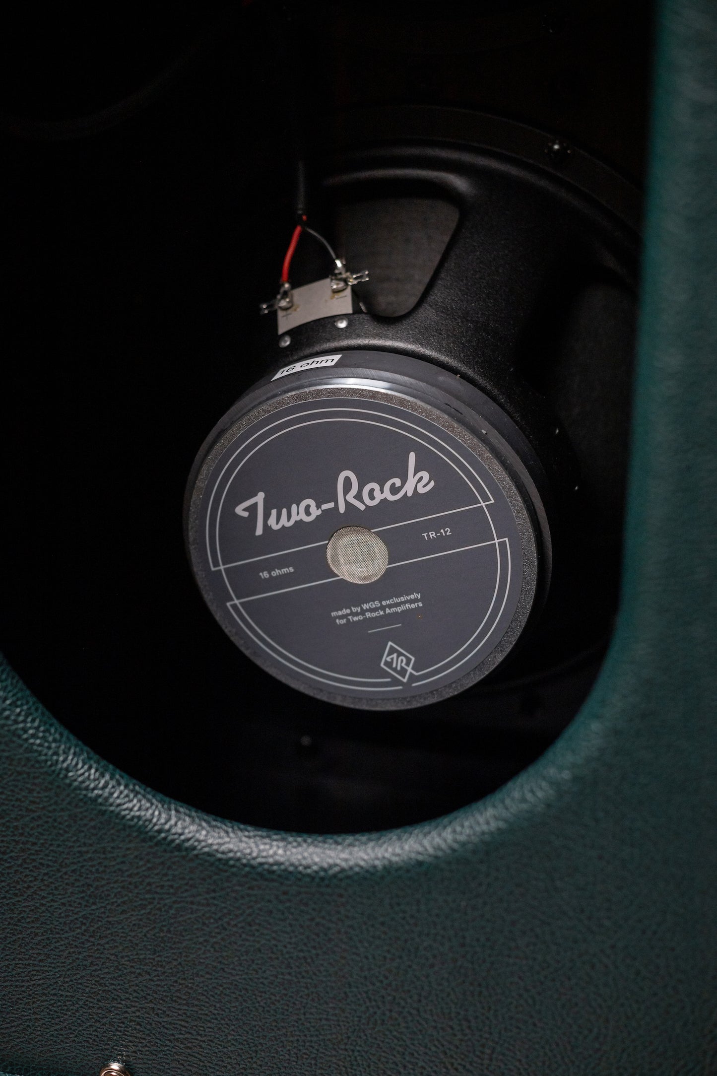 IN STOCK! Two-Rock Classic Reverb 100 Watt Head And 12-65B 2x12 Extension Cabinet - British Green, Salt & Pepper Cloth, White Piping