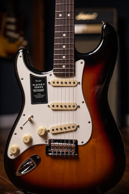 Fender  Player II Stratocaster Left Handed Electric Guitar - 3 Color Sunburst