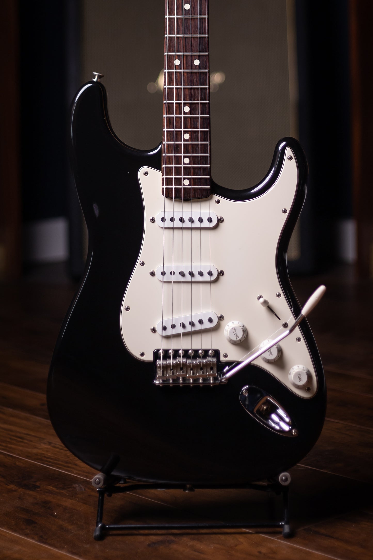 1997 Fender Hendrix Voodoo Stratocaster Electric Guitar - Black