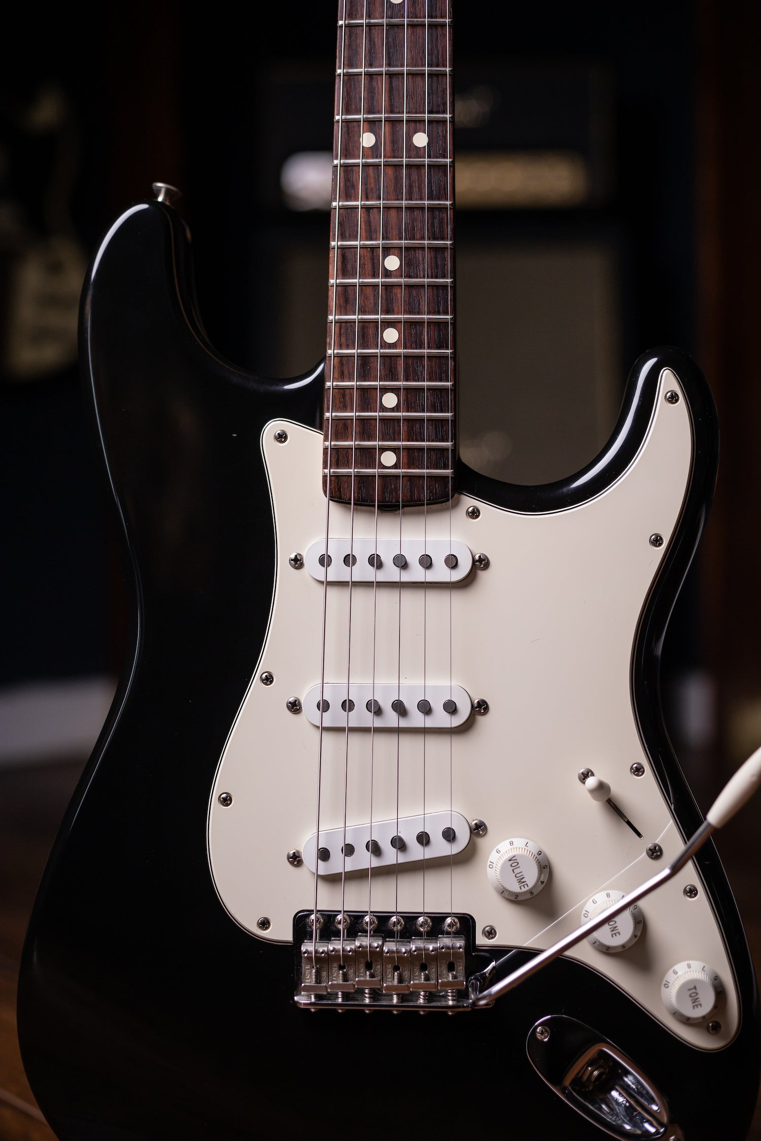 1997 Fender Hendrix Voodoo Stratocaster Electric Guitar - Black