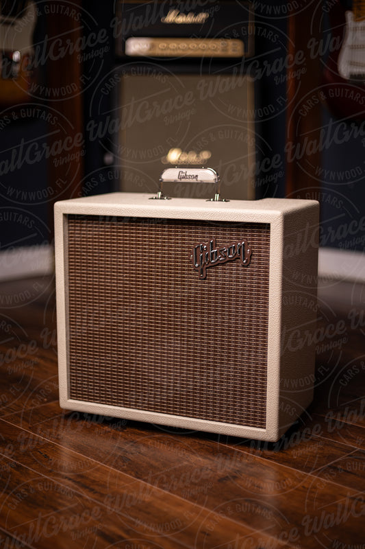 Gibson Falcon 5 1x10"Combo Amp - Cream Bronco w/ Oxblood Grille