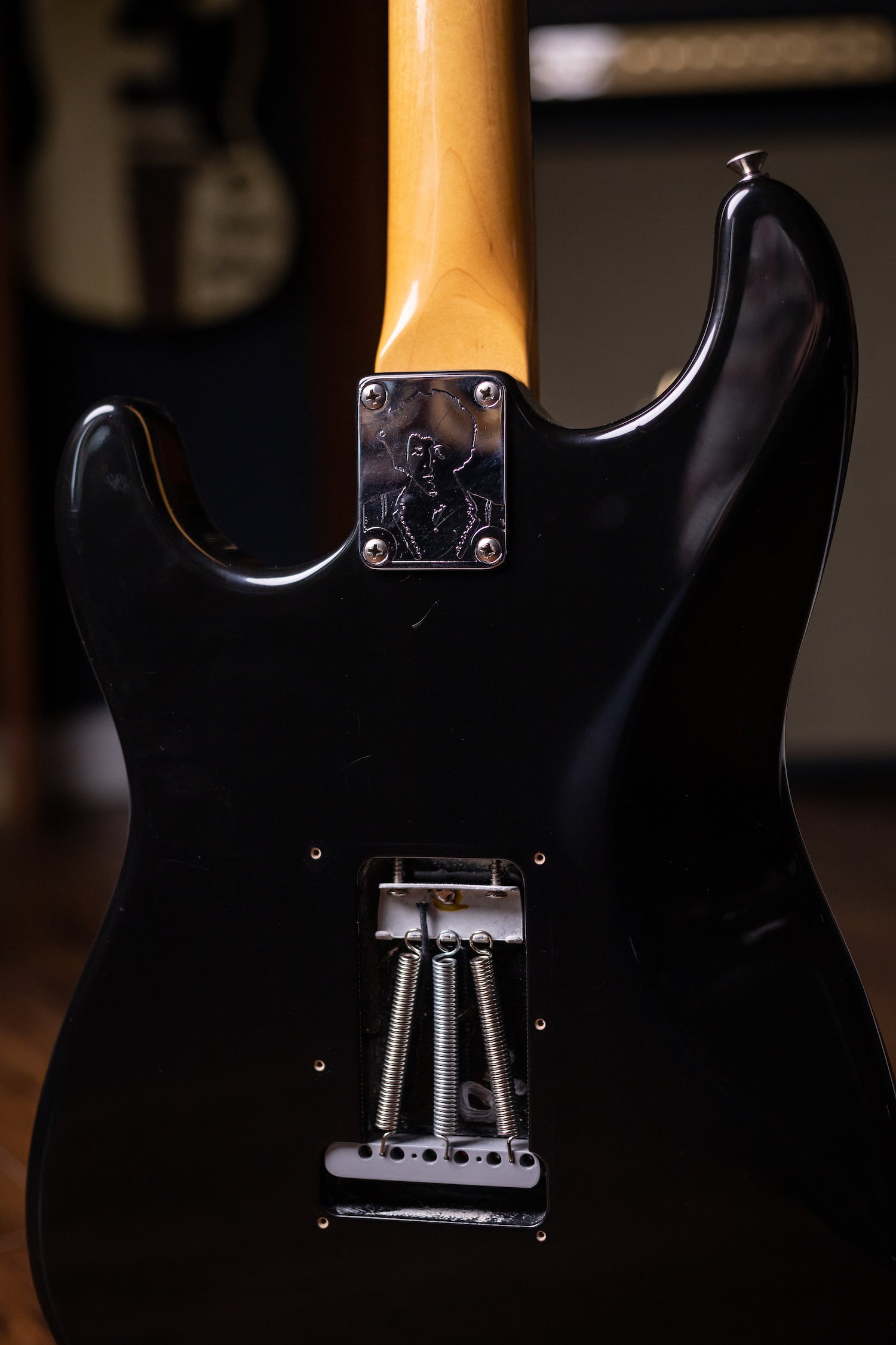 1997 Fender Hendrix Voodoo Stratocaster Electric Guitar - Black