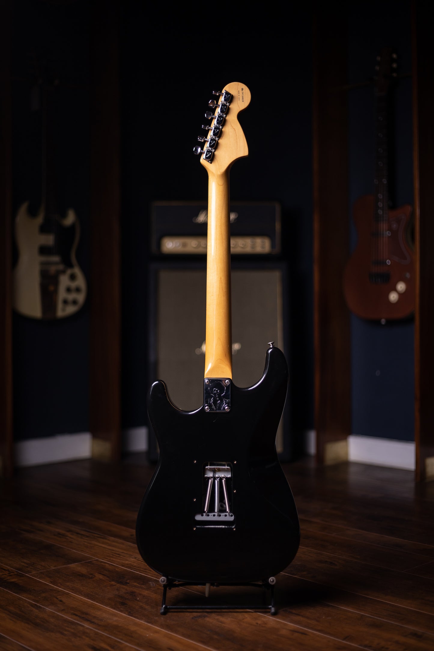 1997 Fender Hendrix Voodoo Stratocaster Electric Guitar - Black