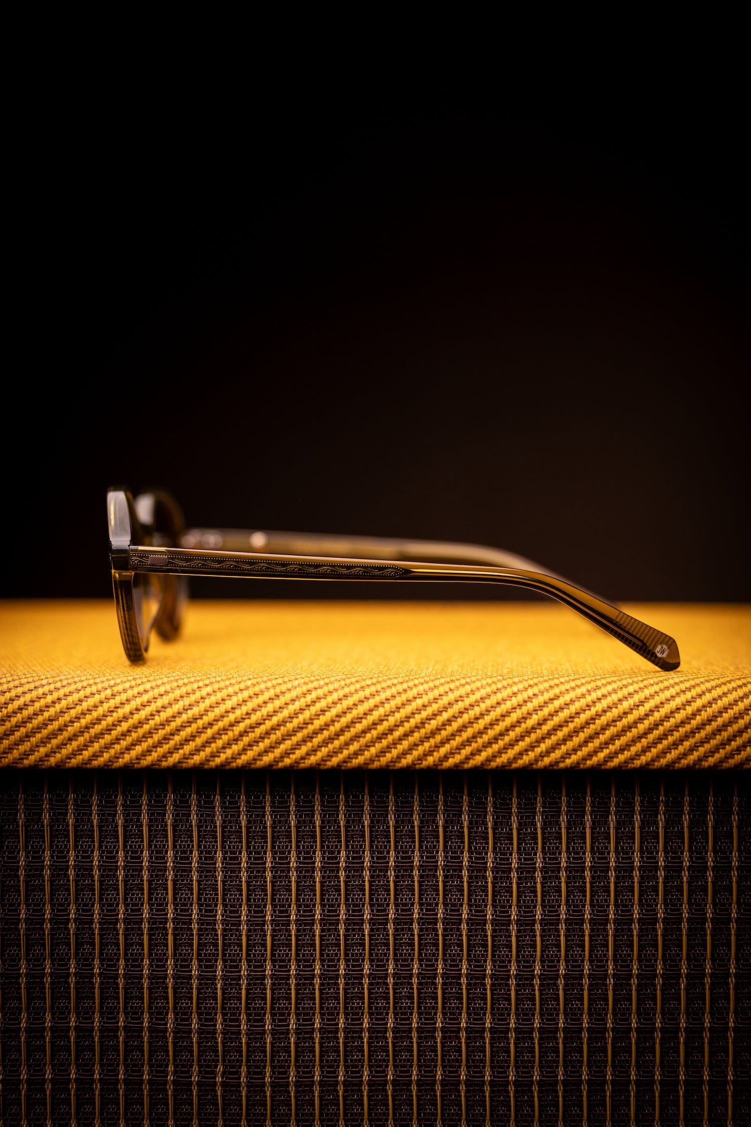 Johann Wolff Sunglasses - Gatsby in Army w/ Brown Polarized Lenses