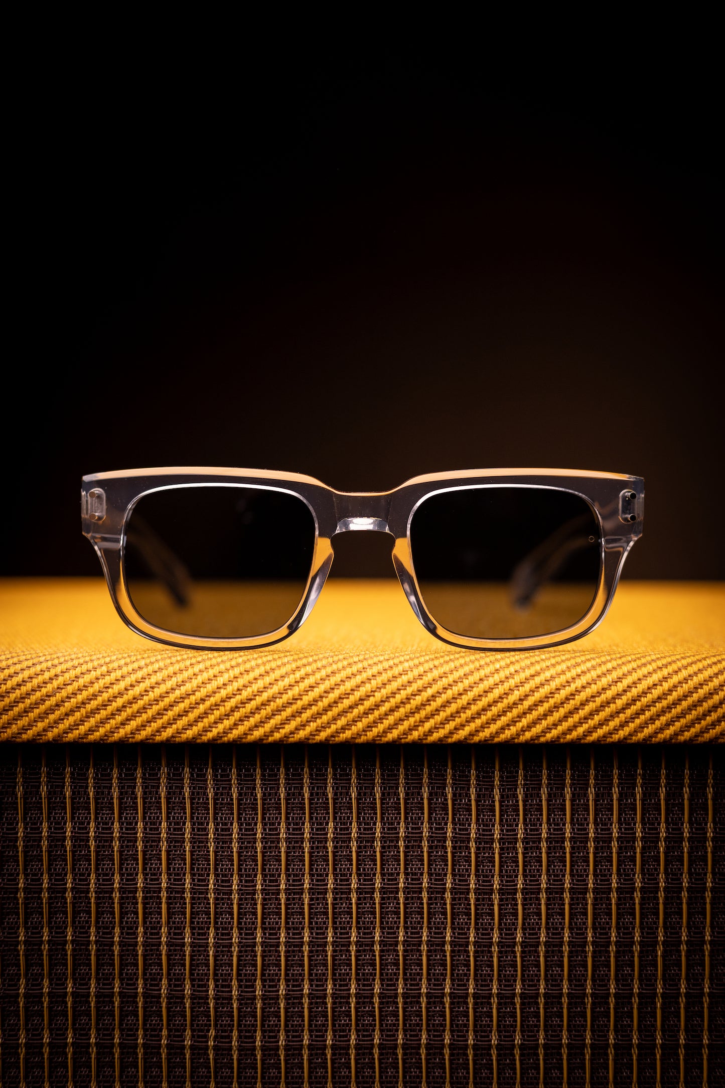 Johann Wolff Sunglasses - Martin in Fog w/ Blue Polarized Lenses