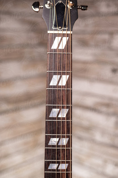 Gibson Hummingbird Studio Rosewood Acoustic Guitar - Satin Rosewood Bust