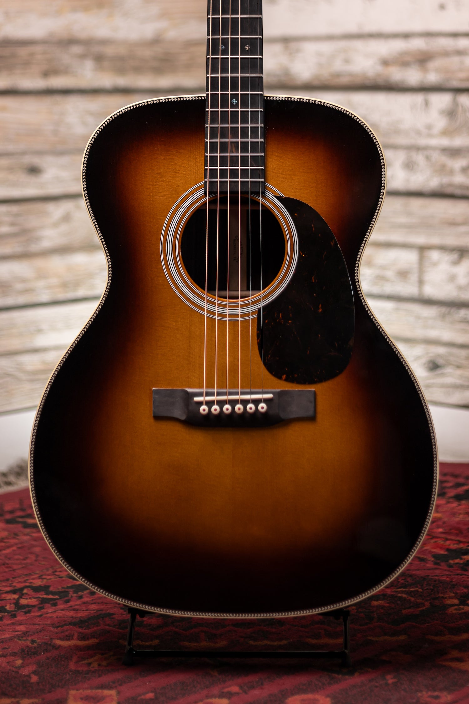 2025 Martin 000-28 1935 Sunburst Acoustic Guitar