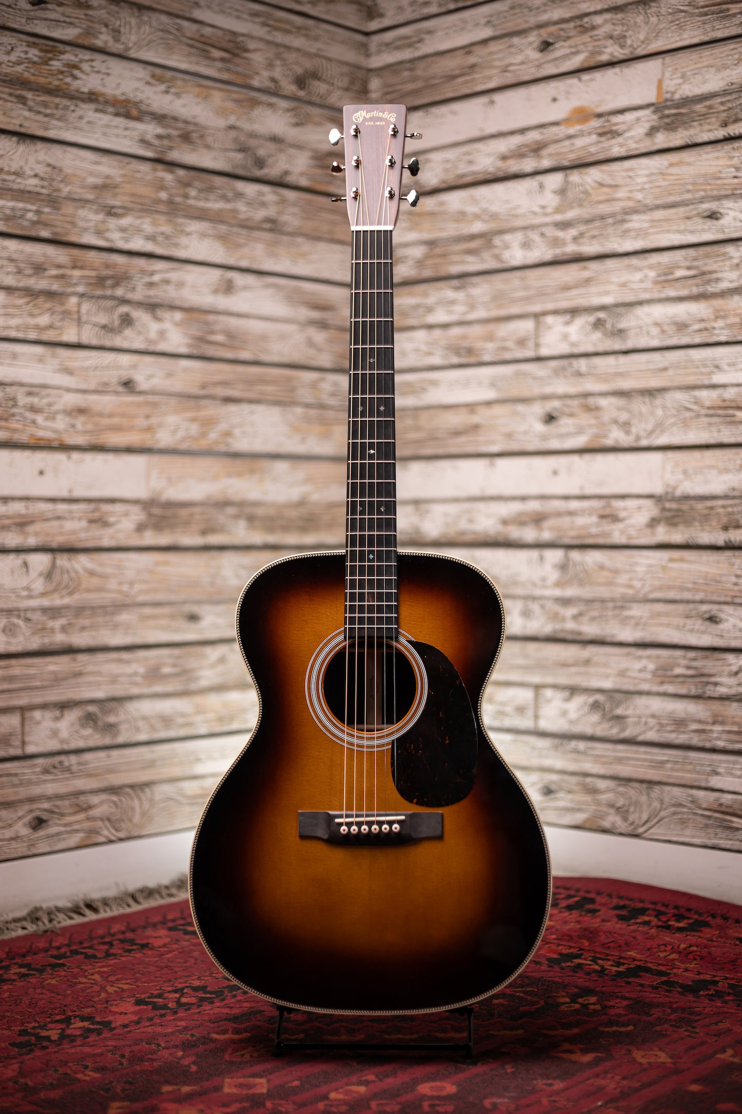 2025 Martin 000-28 1935 Sunburst Acoustic Guitar