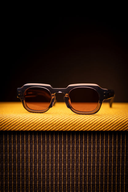 Johann Wolff Sunglasses - Bastei in Smoke w/ Brown Polarized Lenses